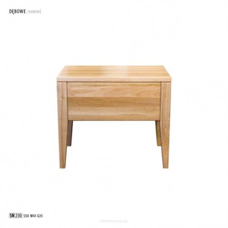 Szafka nocna SN 230 dębowa