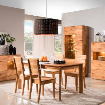 Stół rozkładany Denver typ 41 160/240x90 dąb
