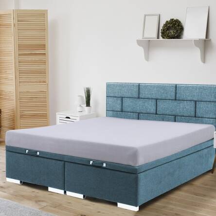 Łóżko Matone kontynentalne z pojemnikiem